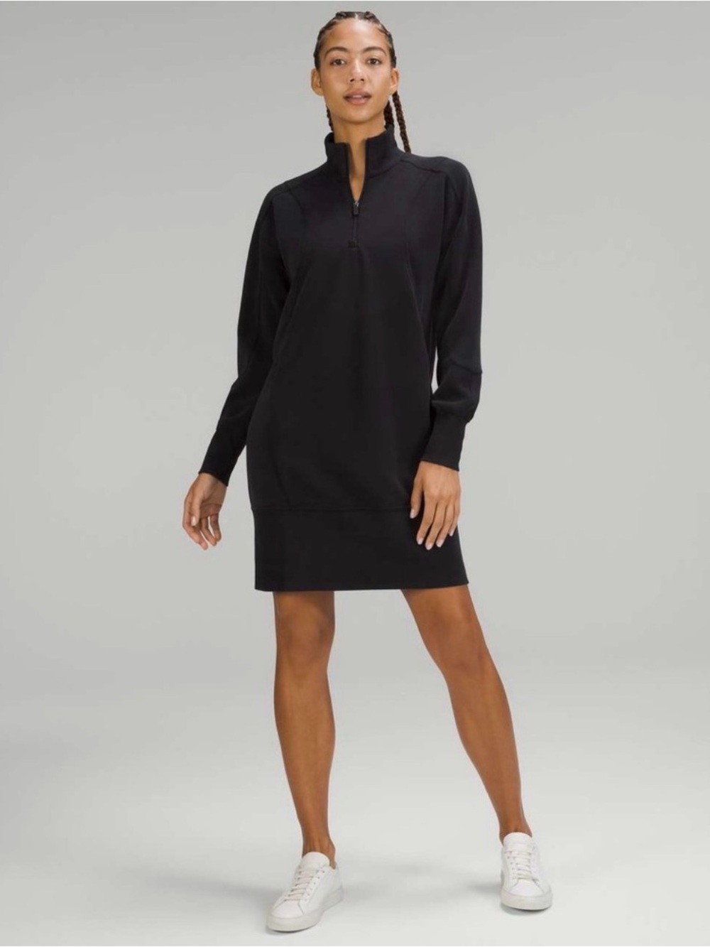 Lululemon Softstreme Long-Sleeve Half-Zip Dress